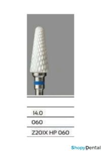 Fresa verdent in ceramica